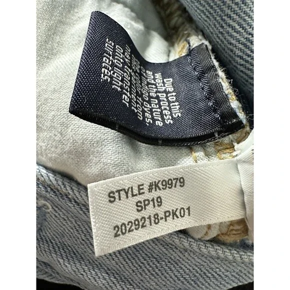 Madewell Size 30 Womens Blue 100% Cotton Stretch Pockets Denim Mom Shorts - Picture 10 of 10